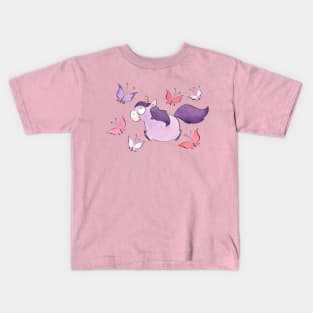 Purple Unicorn Kids T-Shirt